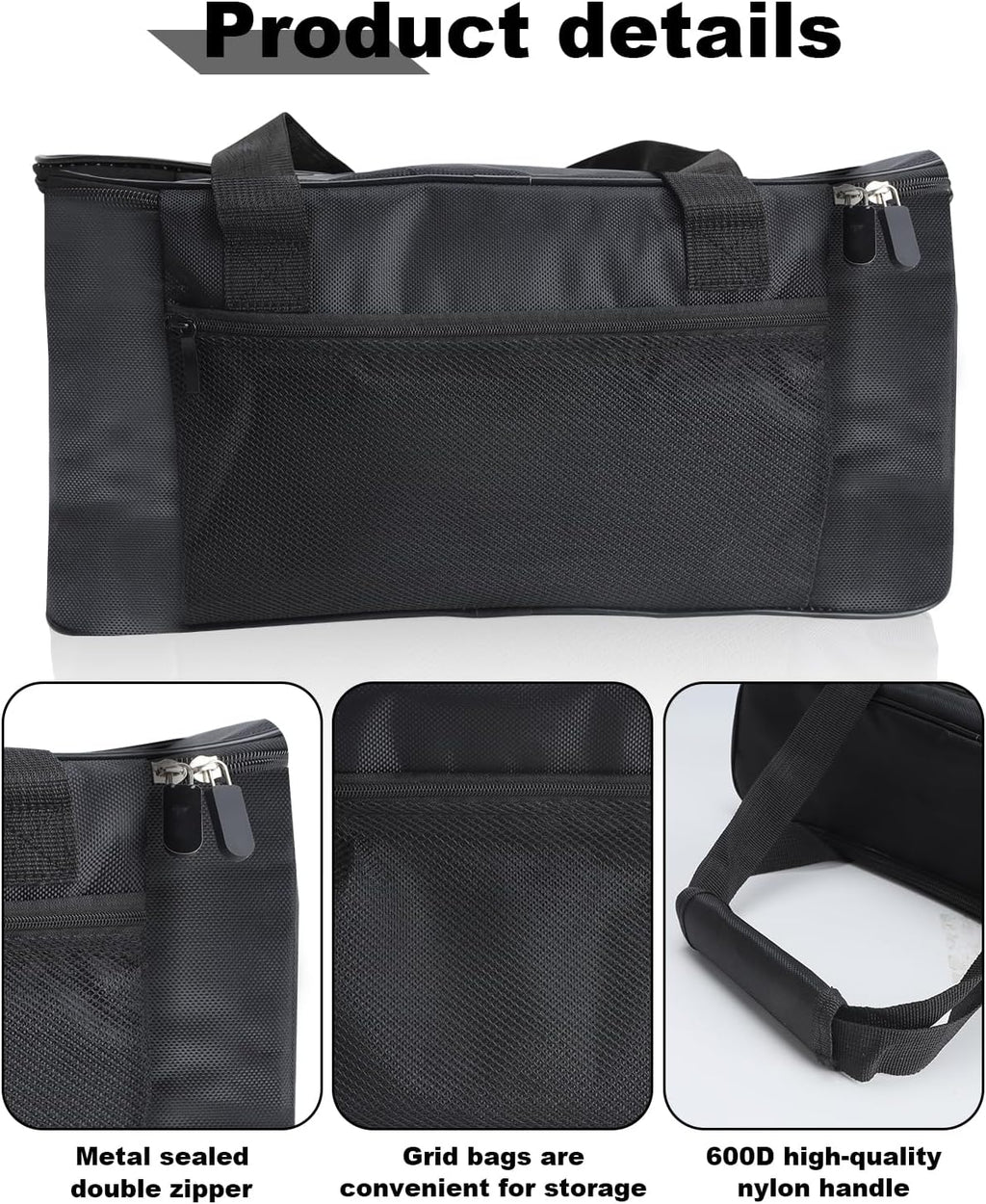 Carrying Bag for Bella 2 Slice Slim Toaster,1-Pack Portable Heat-Resistant Waterproof Bag for 2-Slice Toasters, Fits 35165-063A/35117/35164-063A/35163-063A, Storage-Friendly (Toaster Not Included)