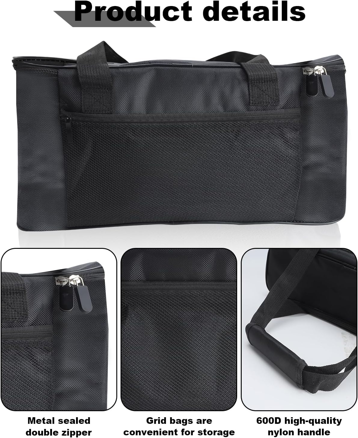 Carrying Bag for Bella 2 Slice Slim Toaster,1-Pack Portable Heat-Resistant Waterproof Bag for 2-Slice Toasters, Fits 35165-063A/35117/35164-063A/35163-063A, Storage-Friendly (Toaster Not Included)